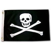 YakAttack Jolly Roger Flag