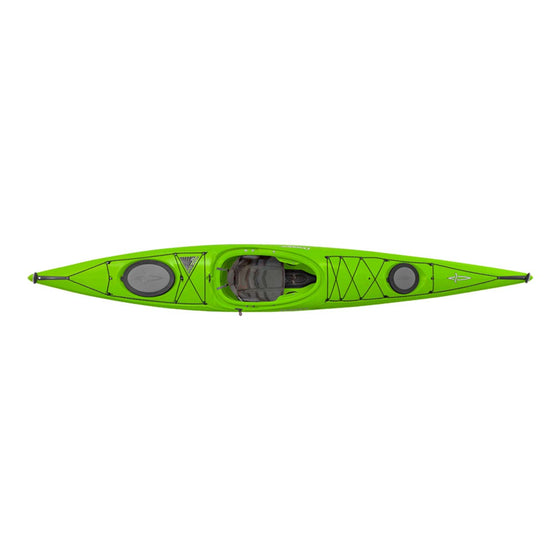Dagger Stratos 14.5L Kayak Lime Top View