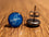 Hobkey Kayaking Stud Earrings blue
