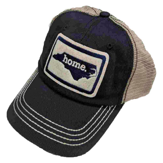 Home State Apparel Trucker Cap - Navy - Sideview
